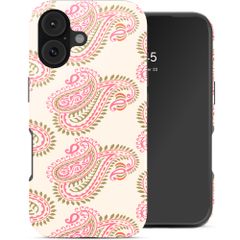 Selencia Coque arrière Vivid Apple iPhone 17 - Paisley Blush
