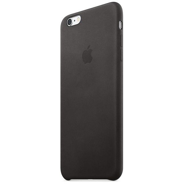 Apple Coque Leather Apple iPhone 6(s) Plus - Black