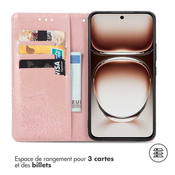 imoshion Etui de télephone Mandala OnePlus Nord 4 - Rose Doré