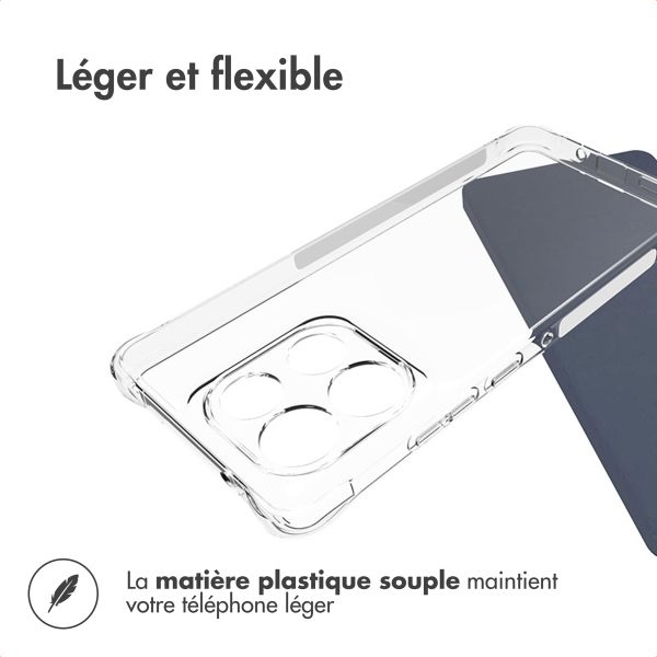 imoshion Shockproof Case Motorola Moto G86 Power - Transparent