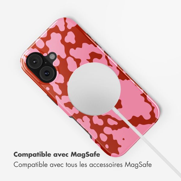 Selencia Coque arrière Vivid avec MagSafe Apple iPhone 17 - Moo’d Blush Pink