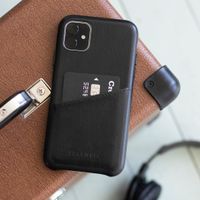 Selencia Coque arrière en cuir végétalien Vayu Apple iPhone 12 (Pro)