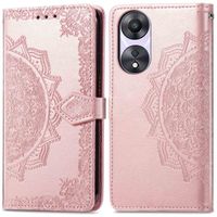imoshion Etui de télephone Mandala Oppo A78 (4G) - Rose Doré