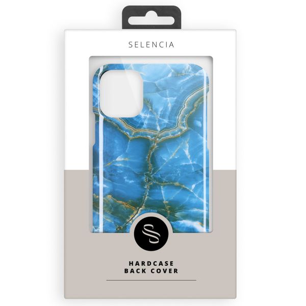 Selencia Coque Maya Fashion iPhone 12 (Pro) - Onyx Blue