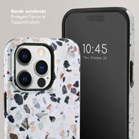 Selencia Coque arrière Vivid Apple iPhone 14 Pro - Chic Terazzo