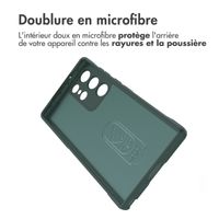 imoshion Coque arrière EasyGrip Samsung Galaxy S23 Ultra - Vert foncé