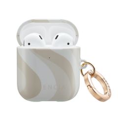 Selencia Coque Vivid Apple AirPods 1 / 2 - Desert Waves Beige