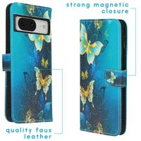 imoshion Coque silicone design Google Pixel 8 Pro - Blue Butterfly