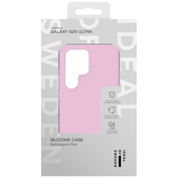 iDeal of Sweden Coque Silicone Samsung Galaxy S25 Ultra - Bubblegum Pink