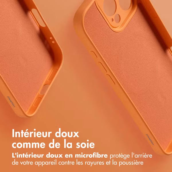 imoshion Coque Couleur avec MagSafe Apple iPhone 16 Pro Max - Neon Orange