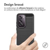 imoshion Coque Brushed Oppo Reno 12 - Noir