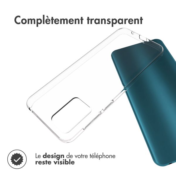 Accezz Coque Clear Motorola Moto E13 - Transparent