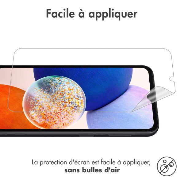 imoshion Protection d'écran Film 3 pack Samsung Galaxy A14 (5G/4G)