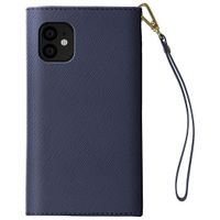 iDeal of Sweden Mayfair Clutch iPhone 11 - Bleu foncé