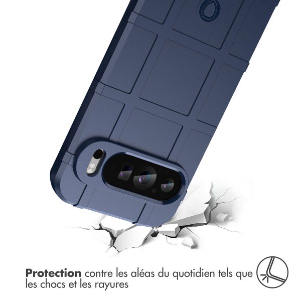 imoshion Coque Arrière Rugged Shield Google Pixel 9 Pro XL - Bleu foncé