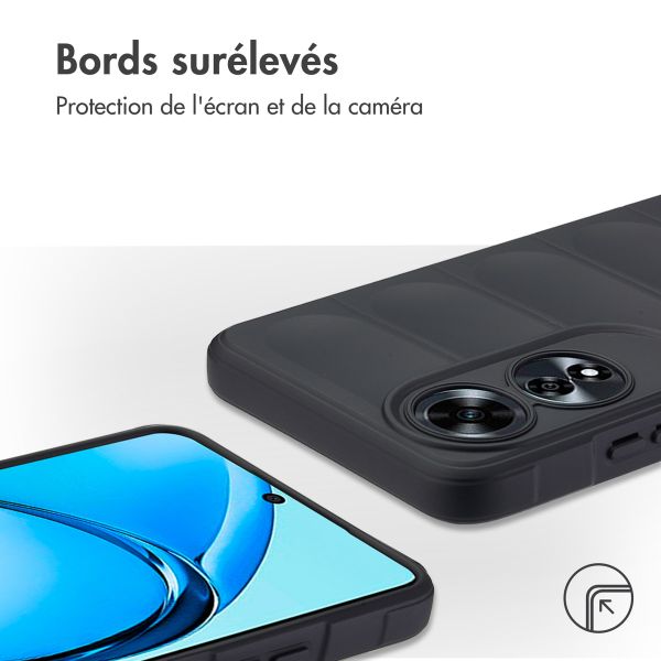 imoshion Coque arrière EasyGrip Oppo A60 4G - Noir