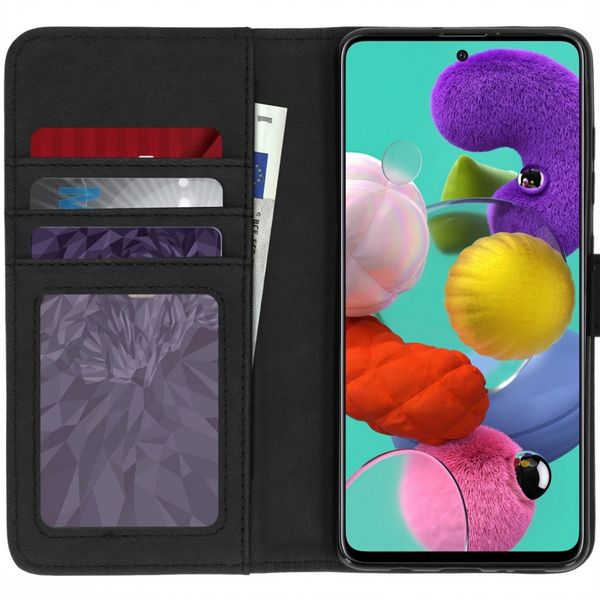 imoshion Étui de télephone portefeuille de luxe Samsung Galaxy A51 - Rouge