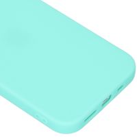 imoshion Coque Couleur iPhone 12 (Pro) - Turquoise