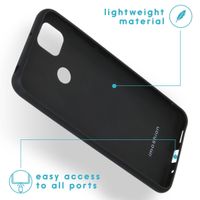 imoshion Coque Couleur Xiaomi Redmi 9C - Noir