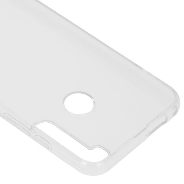 Coque silicone Motorola One Fusion Plus - Transparent