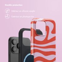 Selencia Coque arrière Vivid avec MagSafe Apple iPhone 16 Pro Max - Dream Swirl Pink