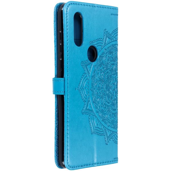 Etui de téléphone portefeuille Mandala Motorola One Vision