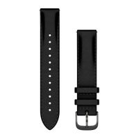Garmin Bracelet en cuir  - Connexion Garmin 18 mm - Noir