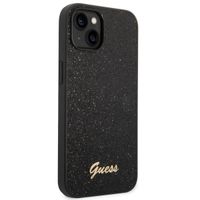Guess Coque Glitter Flakes Apple iPhone 14 - Noir