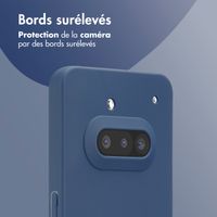 imoshion Coque Couleur Nothing Phone (3a) - Bleu foncé