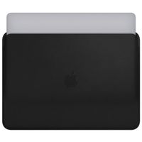 Apple ﻿Housse cuir MacBook 13 pouces - Noir