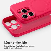 imoshion Coque Couleur avec MagSafe Apple iPhone 16 Pro - Neon Pink