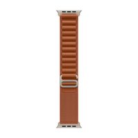 Apple Bracelet Alpine Loop Apple Watch Series 1 - 11 / SE / Ultra (44/45/46/49 mm) - Taille L - Terracotta / Natural Titanium