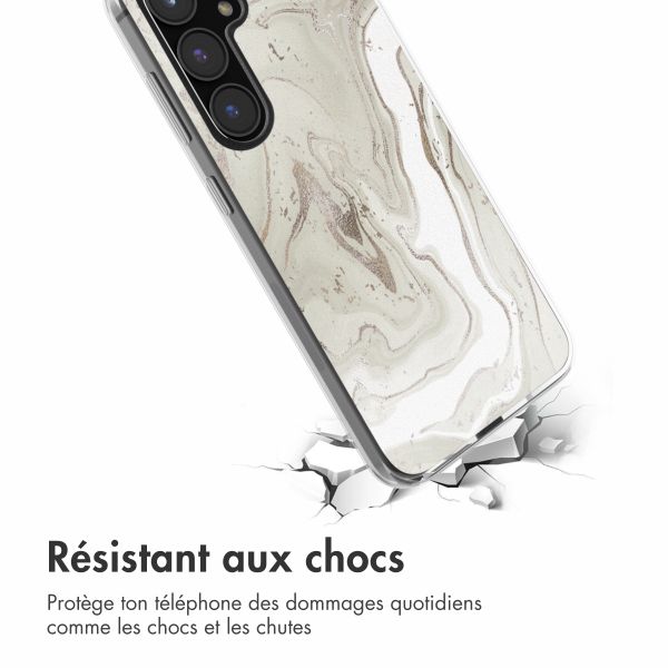 imoshion Coque Design Samsung Galaxy S24 FE - Sandy Marble