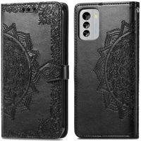 imoshion Etui de téléphone portefeuille Mandala Nokia G60 - Noir