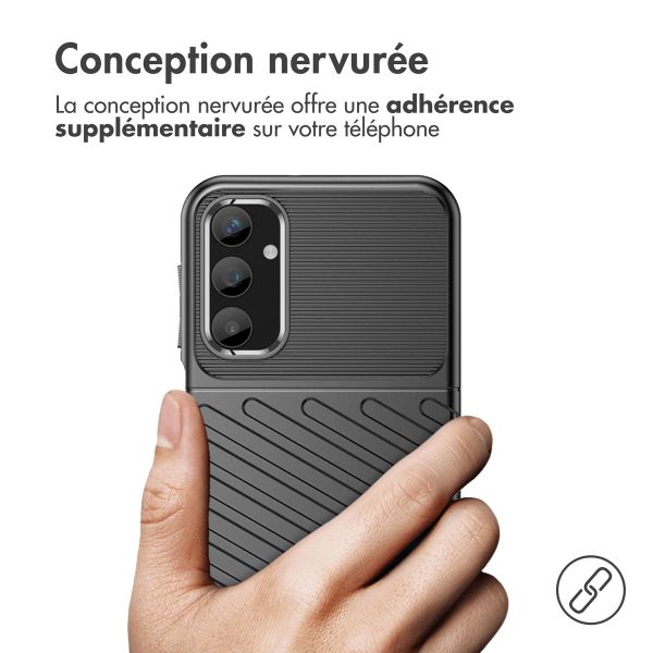 imoshion Coque arrière Thunder Samsung Galaxy A25 (5G) - Noir