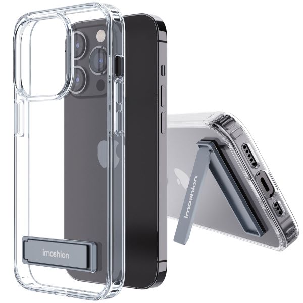 imoshion ﻿Coque Stand iPhone 14 Pro Max - Transparent