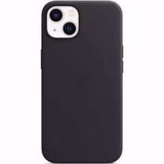 Apple Coque Leather MagSafe Apple iPhone 13 - Midnight