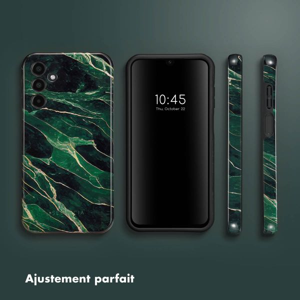 Selencia Coque arrière Vivid Samsung Galaxy A15 (5G/4G) - Chic Marble Quartz