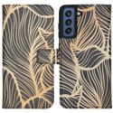 imoshion Coque silicone design Galaxy S21 FE - Golden Leaves