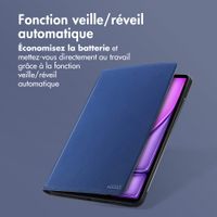 Accezz Coque tablette Classic Apple iPad Air 13 pouces (2025) M3 / (2024) M2 - Bleu foncé
