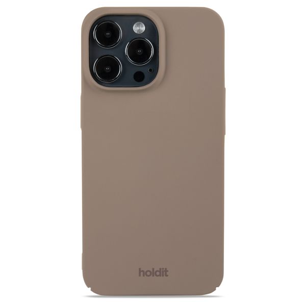 Holdit Coque Slim Apple iPhone 13 Pro - Mocha Brown