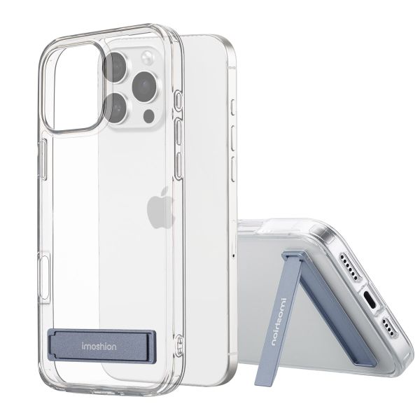 imoshion Coque Stand iPhone 16 Pro Max - Transparent