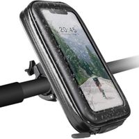 Accezz Support de téléphone pour vélo Samsung Galaxy A52s - Universel - avec étui - Noir