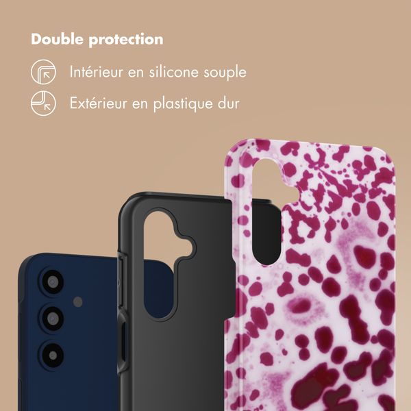 Selencia Coque arrière Vivid Samsung Galaxy A16 - Cosmic Orchid
