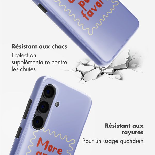 Selencia Coque arrière Vivid Samsung Galaxy S24 - More Amor