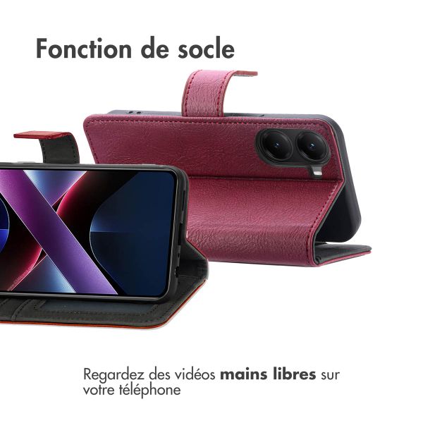 imoshion Étui de télephone portefeuille Xiaomi Poco X7 Pro - Marron