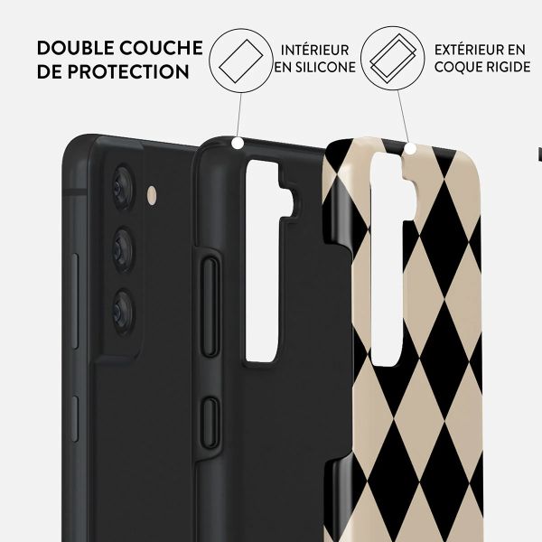 Burga Coque arrière Tough Samsung Galaxy S21 FE - Proper Uniform