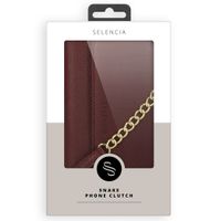 Selencia Serpent Clutch amovible Tierra iPhone 11 Pro - Rouge