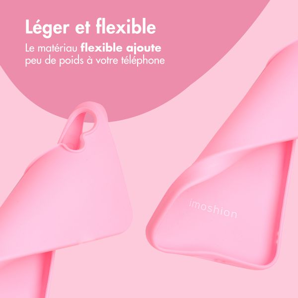 imoshion Coque Couleur Samsung Galaxy A55 - Bubblegum Pink