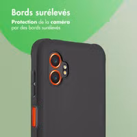 imoshion Coque Couleur Samsung Galaxy Xcover 7 Pro - Noir